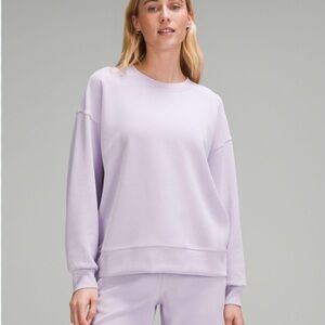 lululemon athletica Lavender Crew Neck Sweater